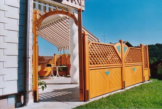 Pergola ohne Sattelbalken 003